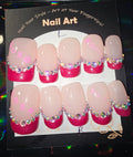Valentines Special Red french Tip