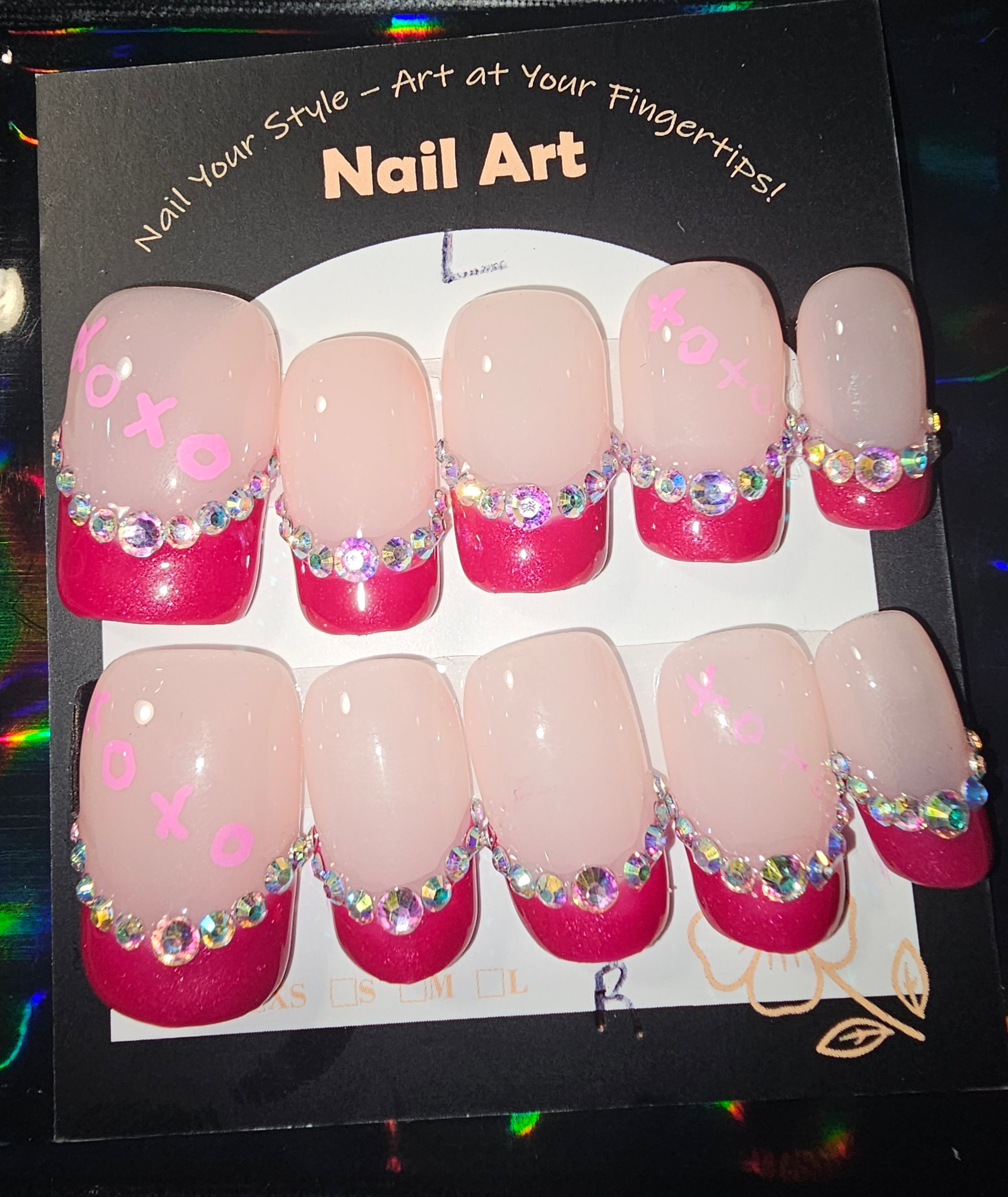 Valentines Special Red french Tip